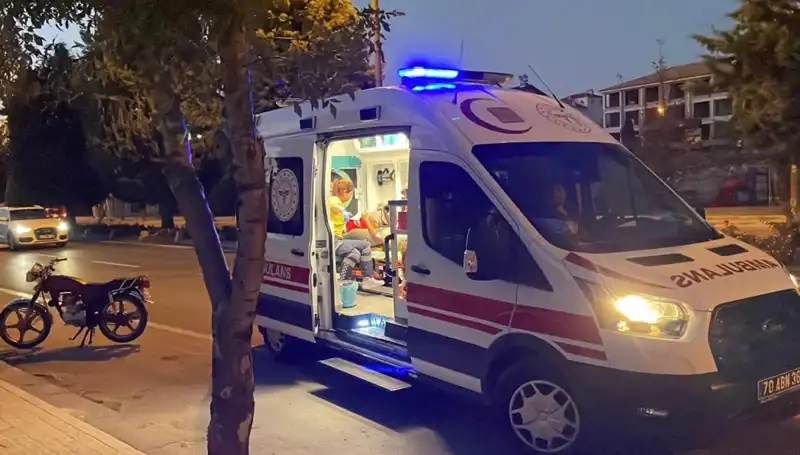 Motosiklet Kazası: Otomobil Sürücüsü Olay Yerinden Kaçtı!