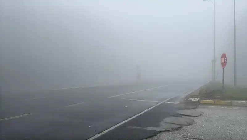Bolu Dağı'ndaki Sis, Trafik Güvenliğini Tehdit Ediyor!