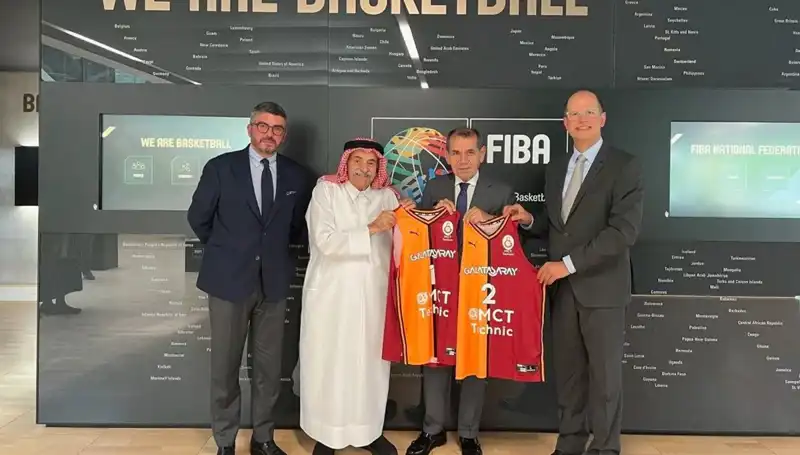 Galatasaray Spor Kulübü’nden FIBA’ya Önemli Ziyaret Gerçekleşti