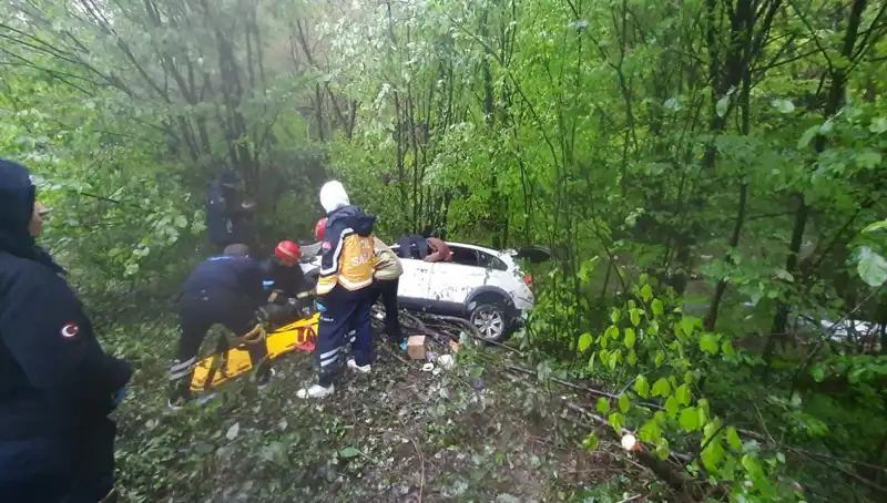 Direksiyon Kontrolünü Kaybeden Araç Ormana Uçtu: Trajik Kaza Detayları