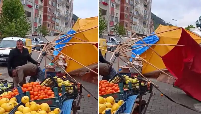 Artvin'in Sokaklarını Saran Fırtına: Hayatı Olumsuz Etkiledi