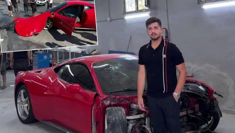 15 Milyonluk Ferrari'sini Hurdaya Çevirmek: Sahibi Ne Dedi?
