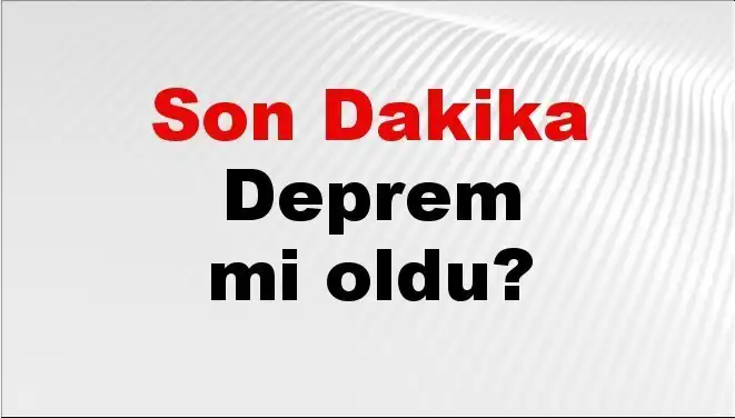 Muğla'da Gelişen Sıkıntı: Son Dakika Deprem Haberi!