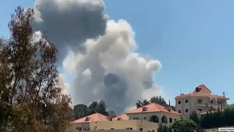 İsrail-Lübnan Sınırında Gerilim Tırmanıyor: hava saldırısı 1 can aldı!