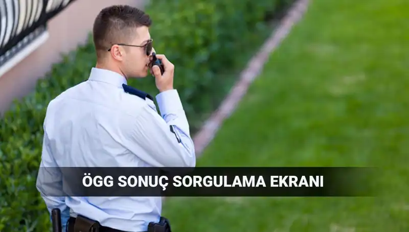 2025 EGM ÖGG Sınav Sonuçları Açıklandı mı? Sonuç Sorgulama Ekranı Burada!