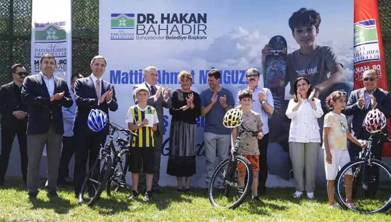 Bahçelievler'de Heyecan Verici Bir Yenilik: Mattia Ahmet Minguzzi Skate Parkı Açıldı