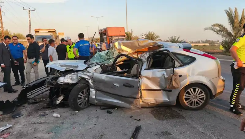 Adana'da İnfaz Koruma Memurlarının Hayatını Kaybettiği Feci Kaza!