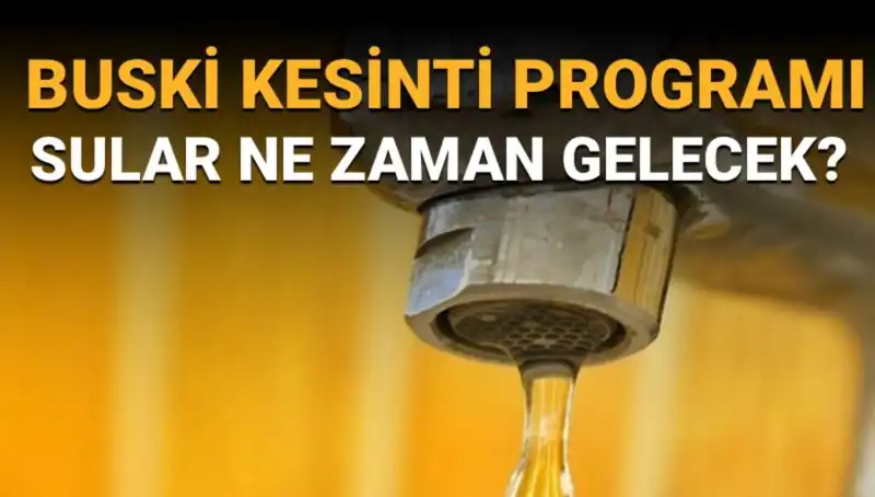 Bursa Nilüfer'de Su Kesintileri Ne Zaman Bitecek? İşte BUSKİ'nin Planı!